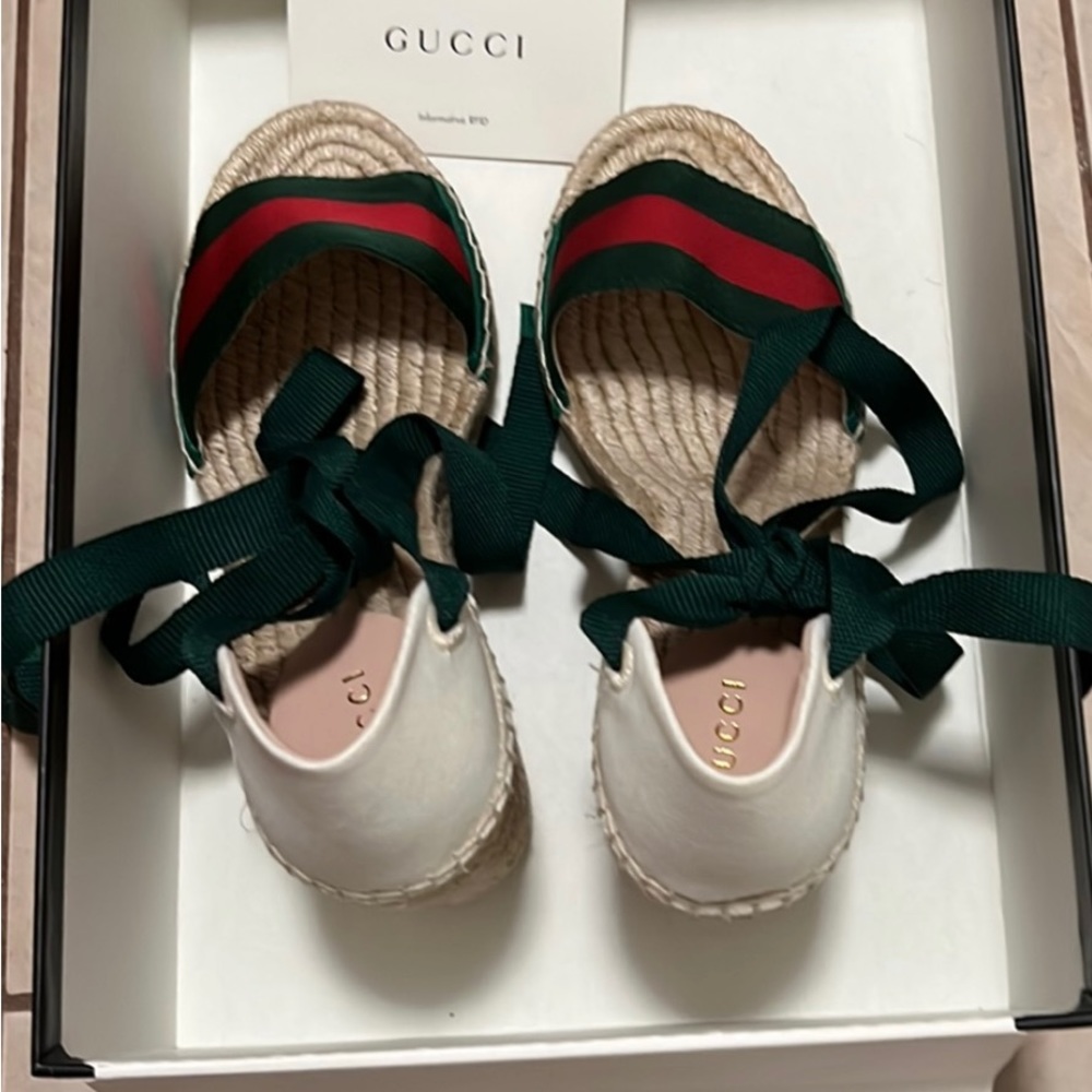 Gucci wedges sandal